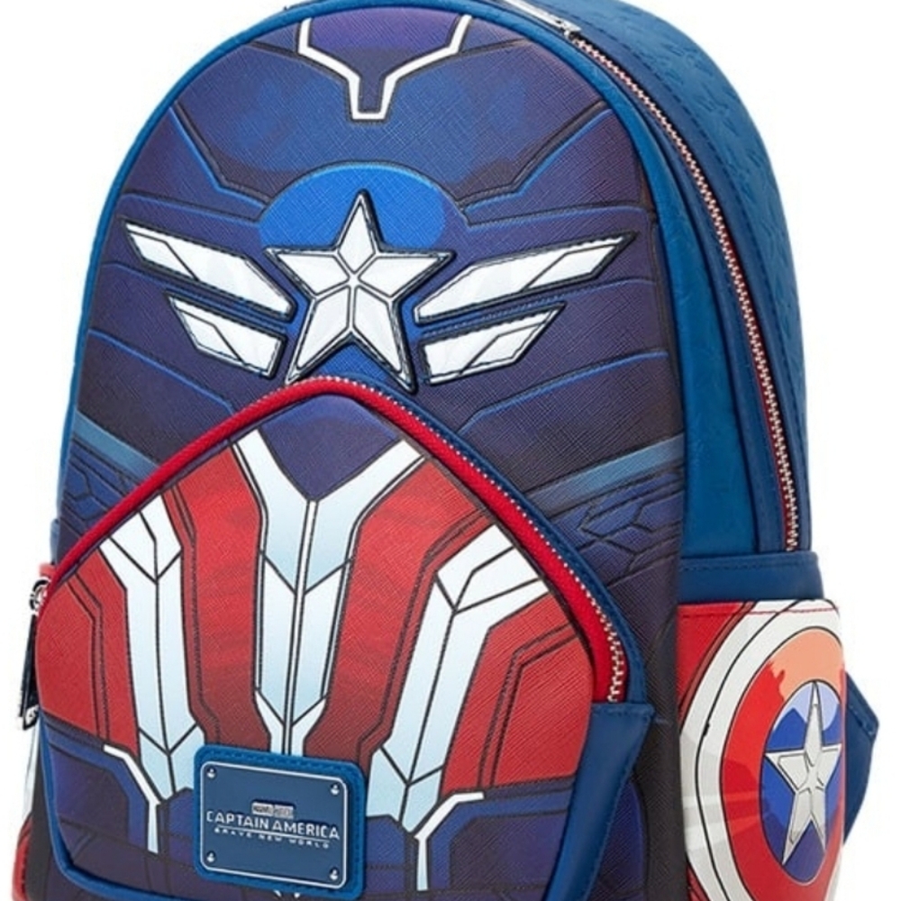 Captain America: Brave New World Cosplay Mini Backpack